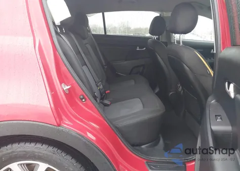 2015 Kia Sportage Lx from USA, damaged, VIN KNDPBCAC6F7761506